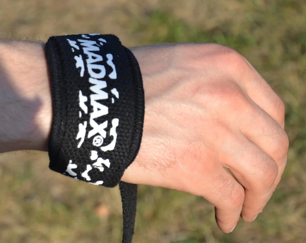Лямки для тяги MadMax Camo Power Wrist Straps Camo/White — фото 6