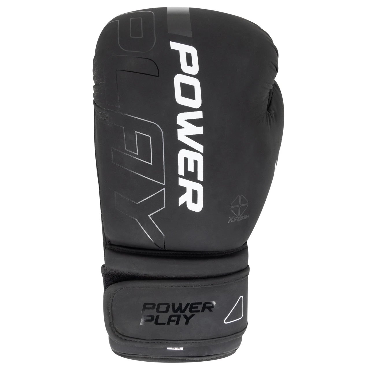Боксерські рукавиці PowerPlay 3024 Ultra Mat Чорно-Білі 12 унцій — фото 2