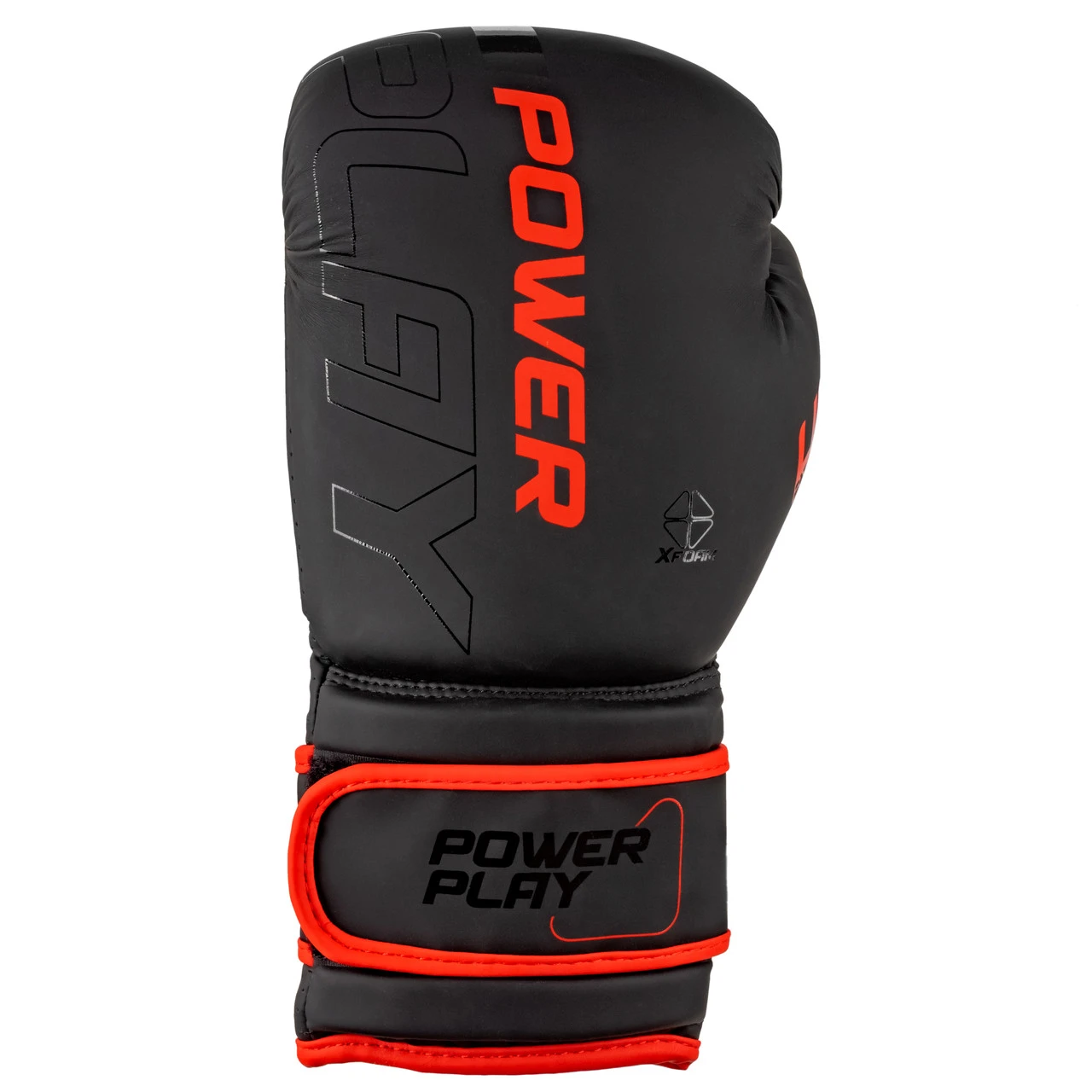 Боксерські рукавиці PowerPlay 3024 Ultra Mat Чорно-Червоні 8 унцій — фото 6