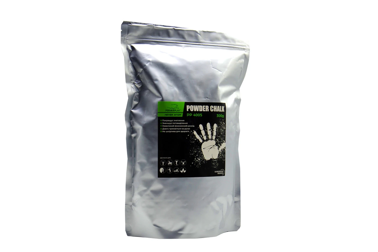 Магнезія спортивна суха PowerPlay PP_4005 Powder Chalk 300 г. — фото 4