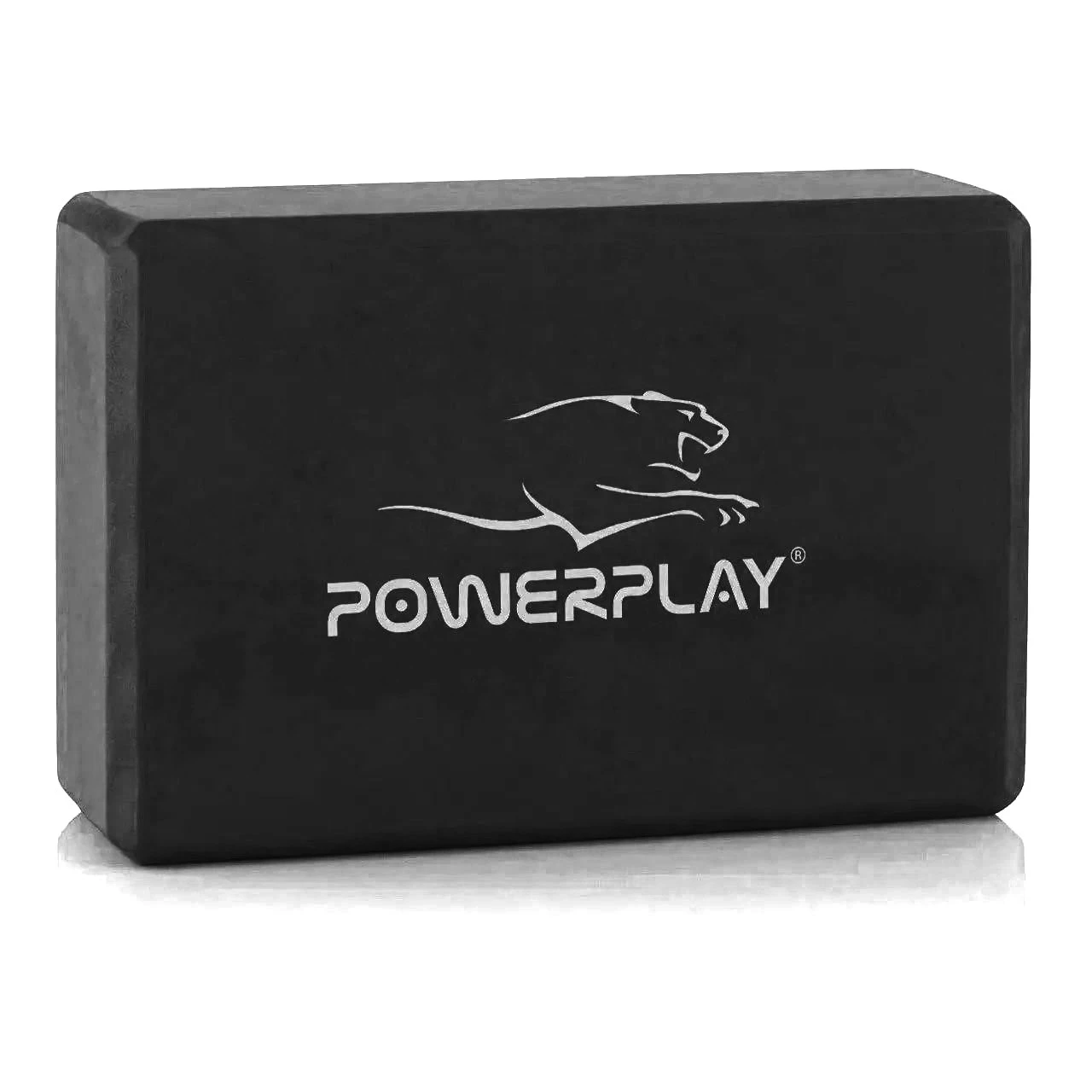 Блок для йоги PowerPlay 4006 Yoga Brick Чорний — фото 10