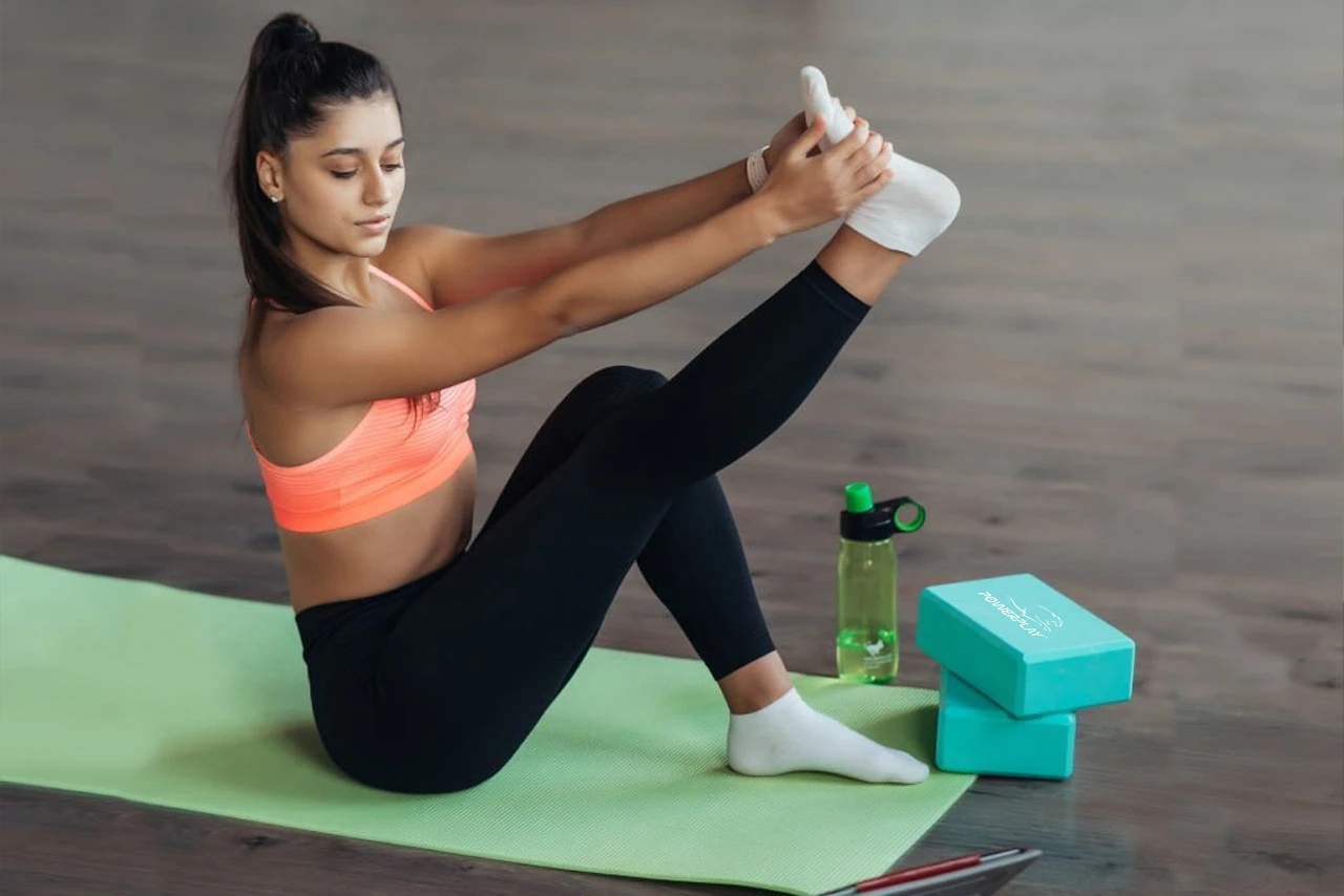 Блок для йоги PowerPlay 4006 Yoga Brick М'ятний — фото 3
