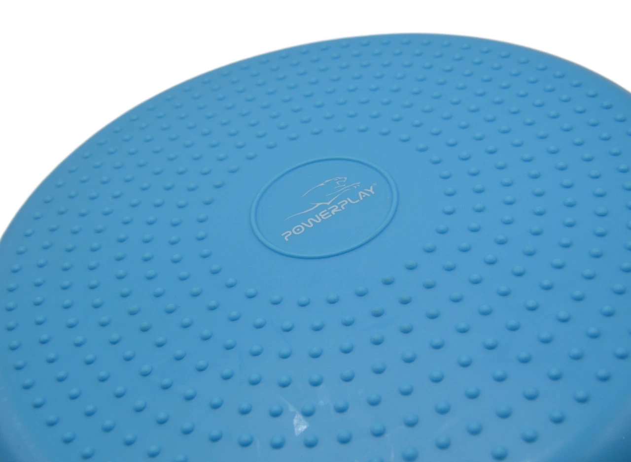 Балансувальна масажна подушка PowerPlay 4009 Balance Pad (Ø33) Синя — фото 7