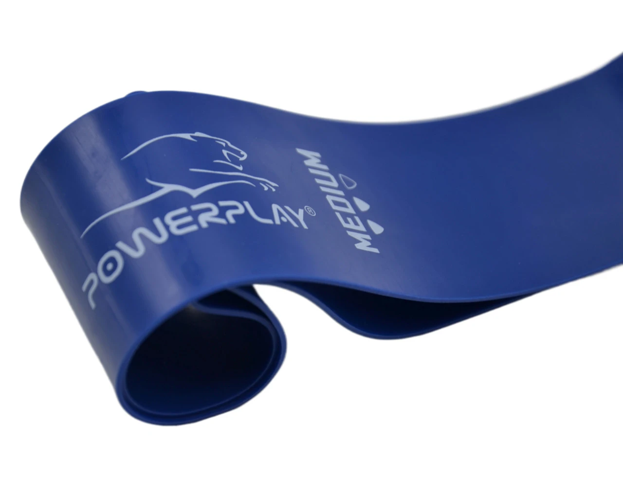 Резинка для фітнесу PowerPlay 4114 Mini Power Band 1мм. Medium Сіня (7.5 кг) — фото 6