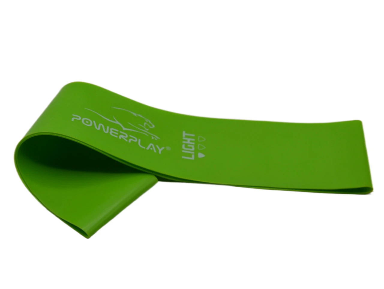 Резинка для фітнесу PowerPlay 4114 Mini Power Band 0.8мм. Light Зелена (5.5 кг) — фото 4