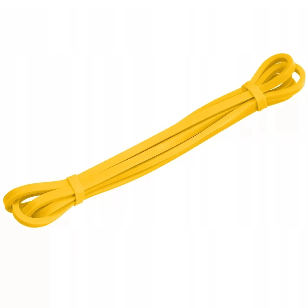 Еспандер-петля (гумка для фітнесу і кроссфіту) PowerPlay 4115 Power Band Light Жовта (5-14kg) — фото 7