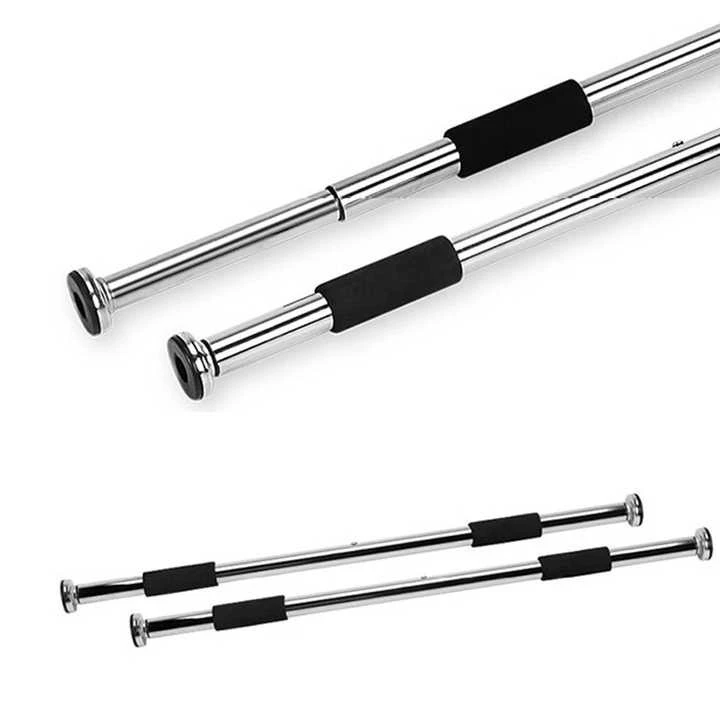 Турнік розсувний PowerPlay 4128 Pull Up Bar (60-90см.) Steel/Black — фото 5