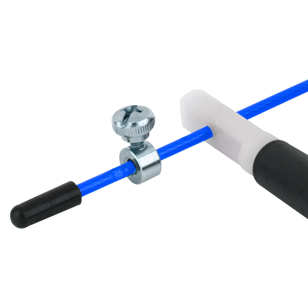 Скакалка швидкісна PowerPlay 4202 Ultra Speed Rope Синя (2,9m.) — фото 6