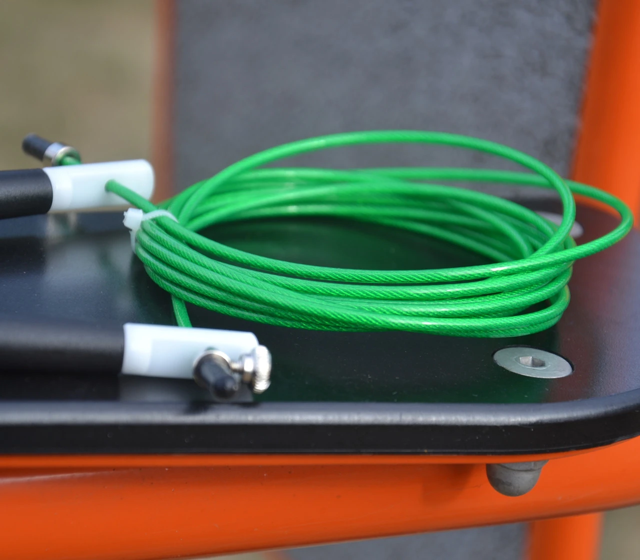 Скакалка швидкісна PowerPlay 4202 Ultra Speed Rope Зелена (2,9m.) — фото 10