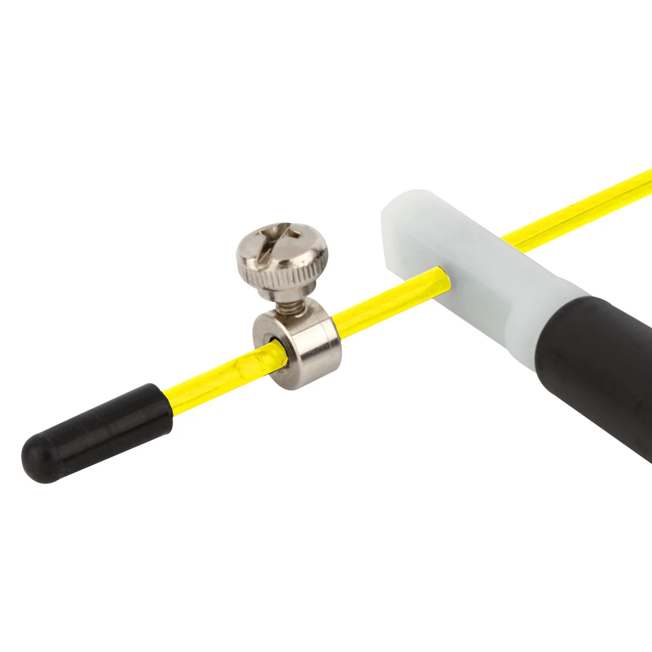 Скакалка швидкісна PowerPlay 4202 Ultra Speed Rope Жовта (2,9m.) — фото 6