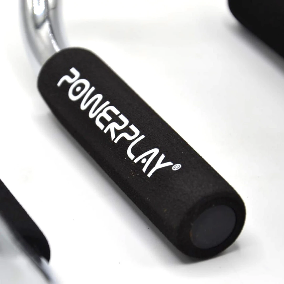 Упори для віджимань PowerPlay 4318 Push-Up Bars Stell металеві (S-подібні) — фото 9