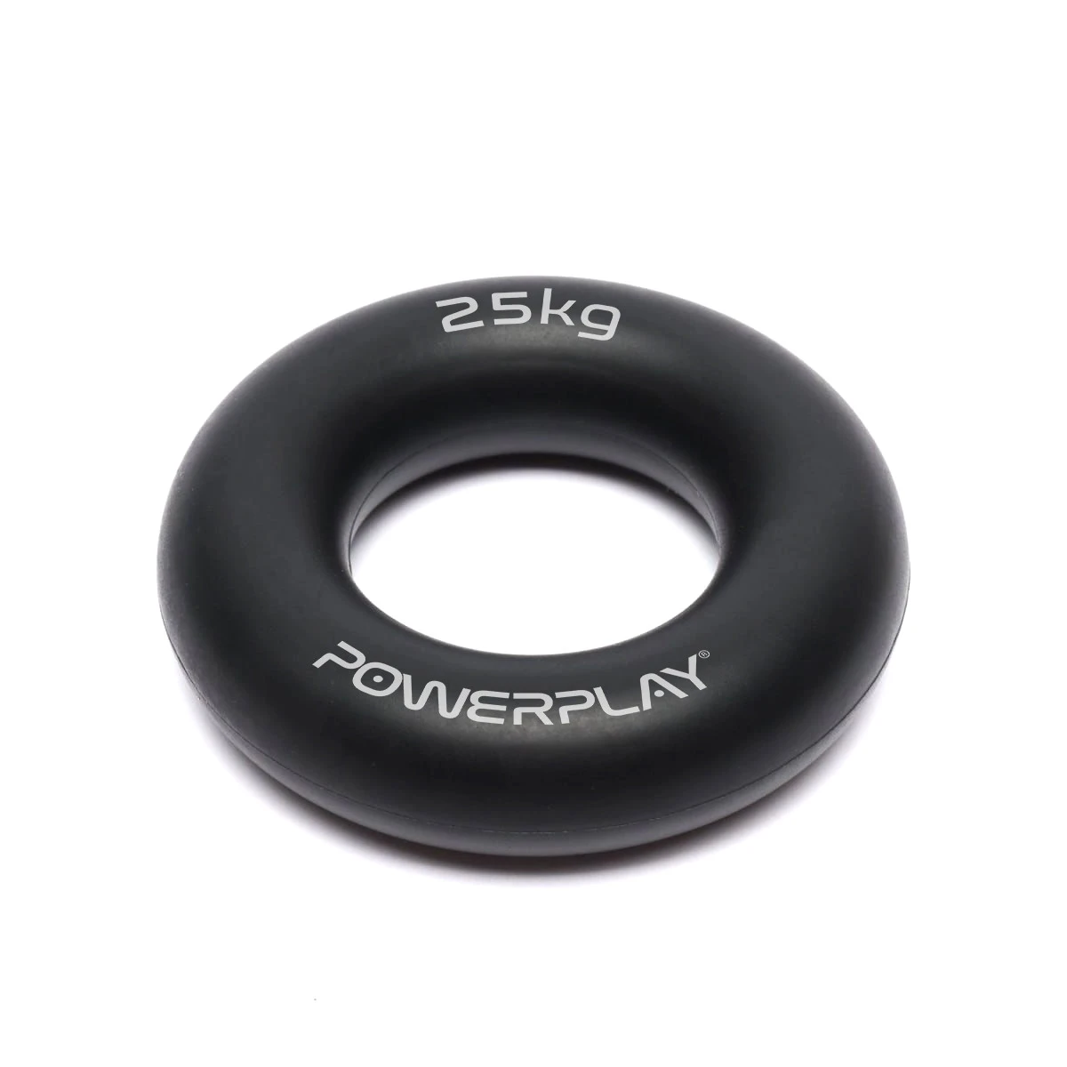 Еспандер кистьовий силіконовий PowerPlay PP-4324 Hand Grip Ring Hard 25 кг. Чорний — фото 2