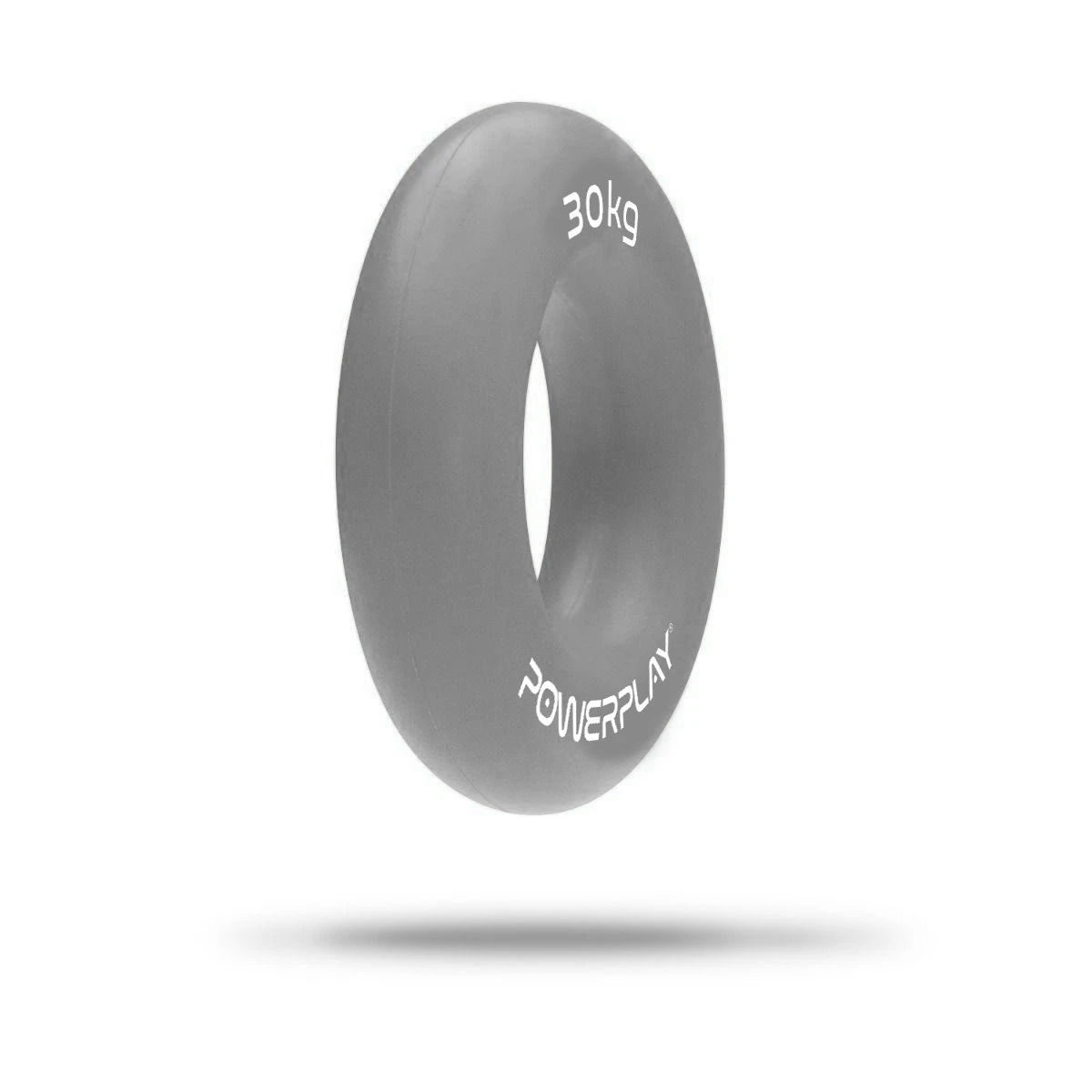 Еспандер кистьовий силіконовий PowerPlay PP-4324 Hand Grip Ring X-Hard 30 кг. Сірий — фото 2
