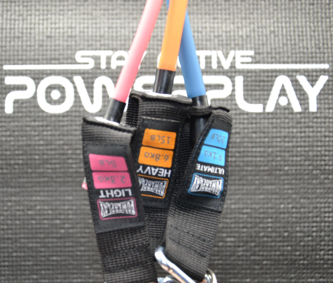 Набір трубчастих еспандерів PowerPlay PP-4101 Expander Tube Set 3шт. (до 18,2 кг.) — фото 7