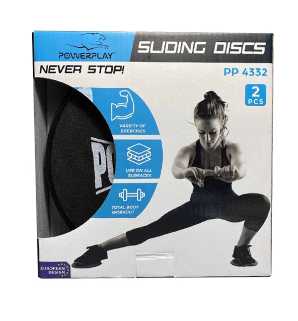 Диски-слайдери для ковзання PowerPlay 4332 Sliding Disk (Ø18) Чорні — фото 10