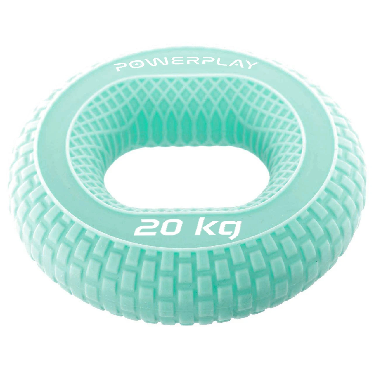 Еспандер кистьовий силіконовий PowerPlay PP-4333 Hand Grip Medium 20 кг. Зелений — фото 2