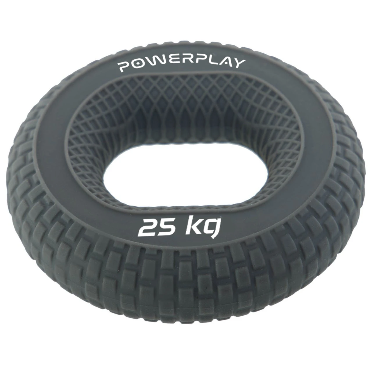 Еспандер кистьовий силіконовий PowerPlay PP-4333 Hand Grip Large 25 кг. Сірий — фото 3