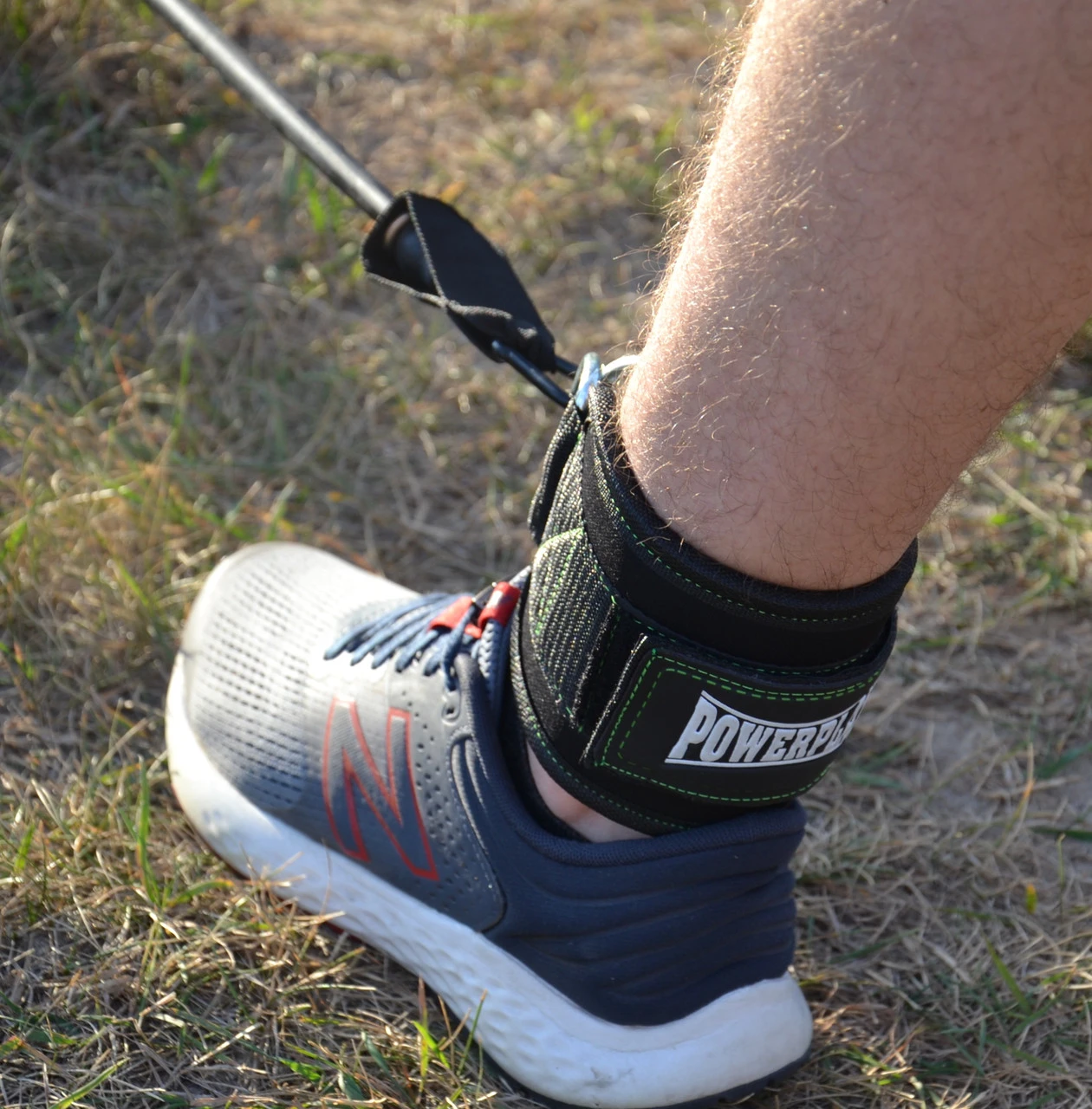 Манжета для тяги PowerPlay 4334 Ankle Strap Чорна — фото 11