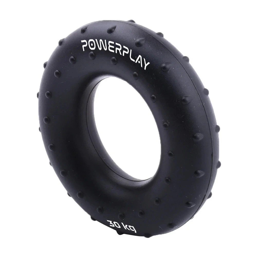 Еспандер кистьовий силіконовий PowerPlay PP-4338 Hand Grip Hard 30 кг. Чорний — фото 2