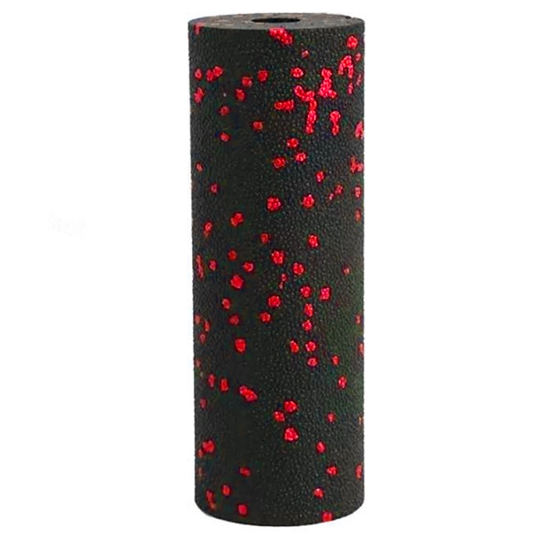 Масажний ролик (роллер) гладкий PowerPlay PP-4346 Mini EPP Foam Roller Чорно/Червоний (15x5,3см.) — фото 3
