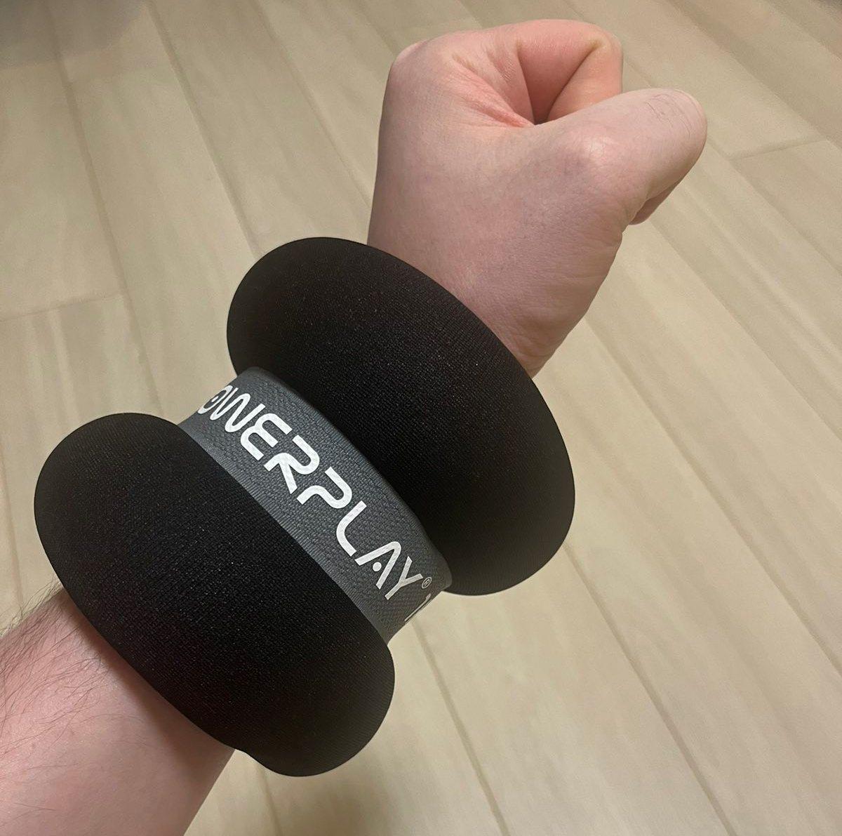 Обважнювачі-манжети для ніг та рук PowerPlay PP-4349 Ankle/Wrist Weights (2шт.*0.5 kg) (пара) Чорні — фото 9