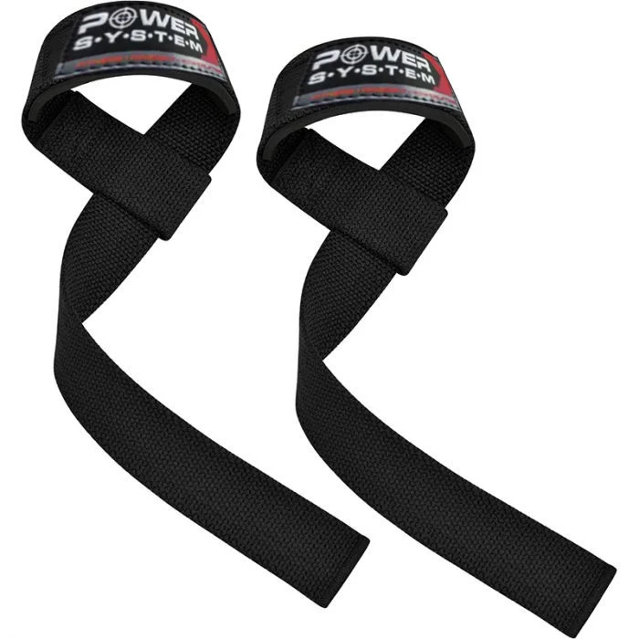 Лямки для тяги Power System PS-3400 Power Straps Black/Red — фото 4
