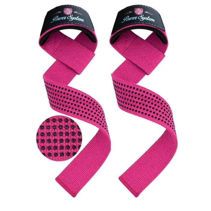 Лямки для тяги Power System PS-3420 G-Power Straps Pink — фото 6
