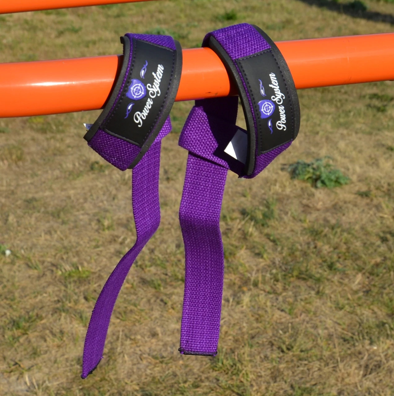 Лямки для тяги Power System PS-3420 G-Power Straps Purple — фото 7