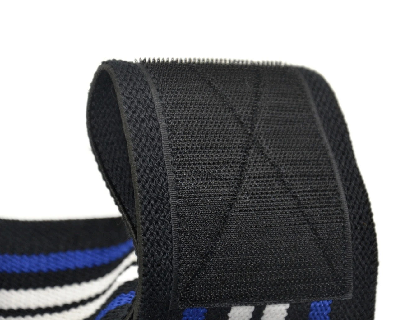 Бинти для зап'ясть (кистьові бинти) Power System PS-3500 Wrist Wraps  Blue/Black  (пара) — фото 3