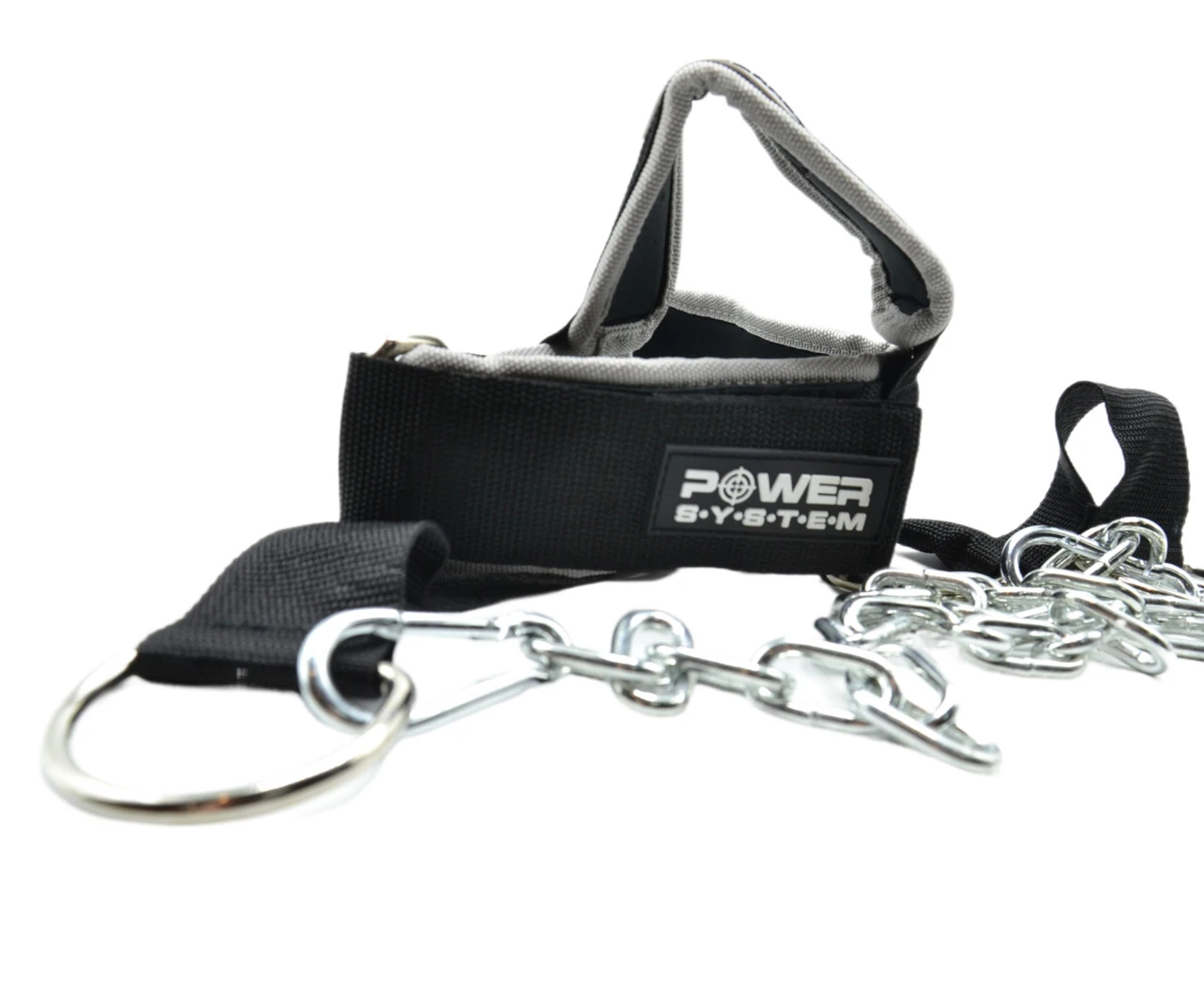 Тяга для шиї Power System PS-4039 Head Harness Black/Blue — фото 8