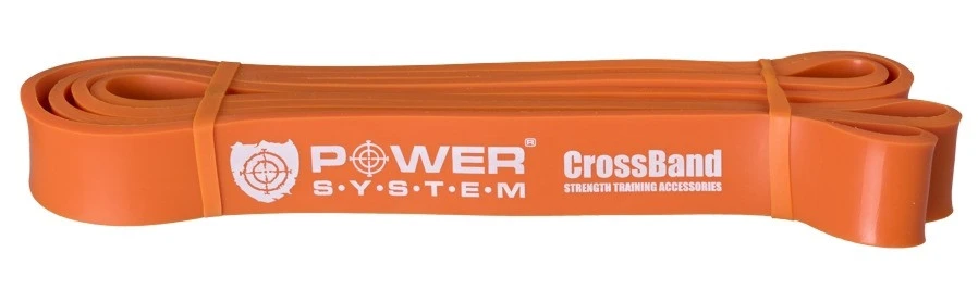 Еспандер-петля (гумка для фітнесу і кроссфіту) Power System PS-4052 CrossFit Level 2 Orange (опір 10-35 кг) — фото 2