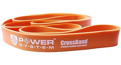 Еспандер-петля (гумка для фітнесу і кроссфіту) Power System PS-4052 CrossFit Level 2 Orange (опір 10-35 кг) — фото 5