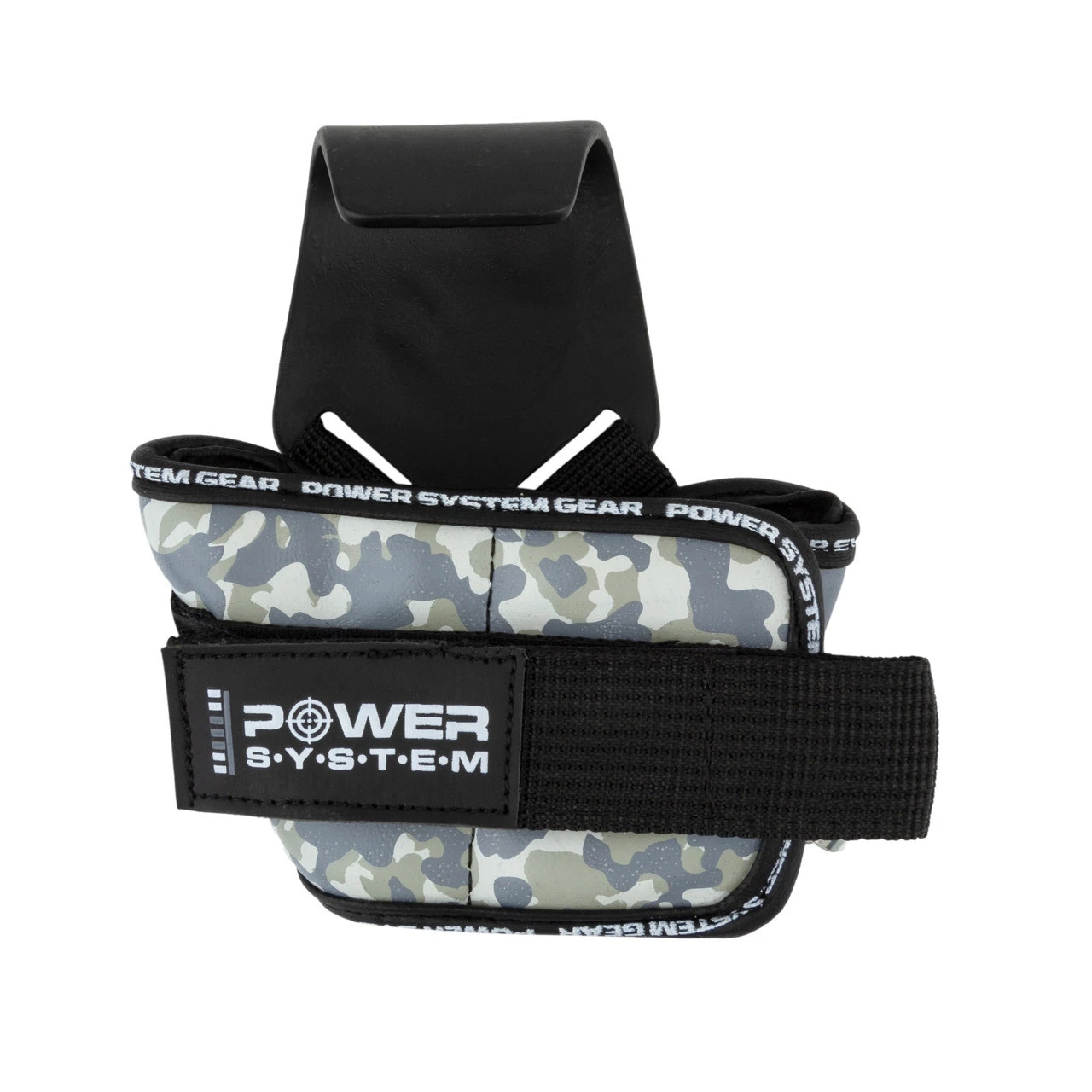 Гаки для тяги на зап'ястя Power System PS-3370 Hooks Camo Black/Grey XL — фото 7