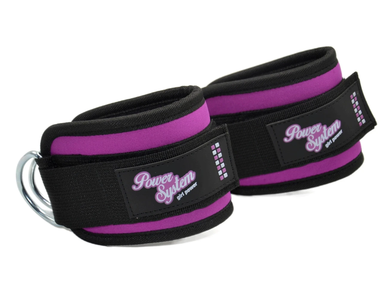 Манжети на щиколотку Power System PS-3450 Ankle Strap Gym Babe Purple — фото 4