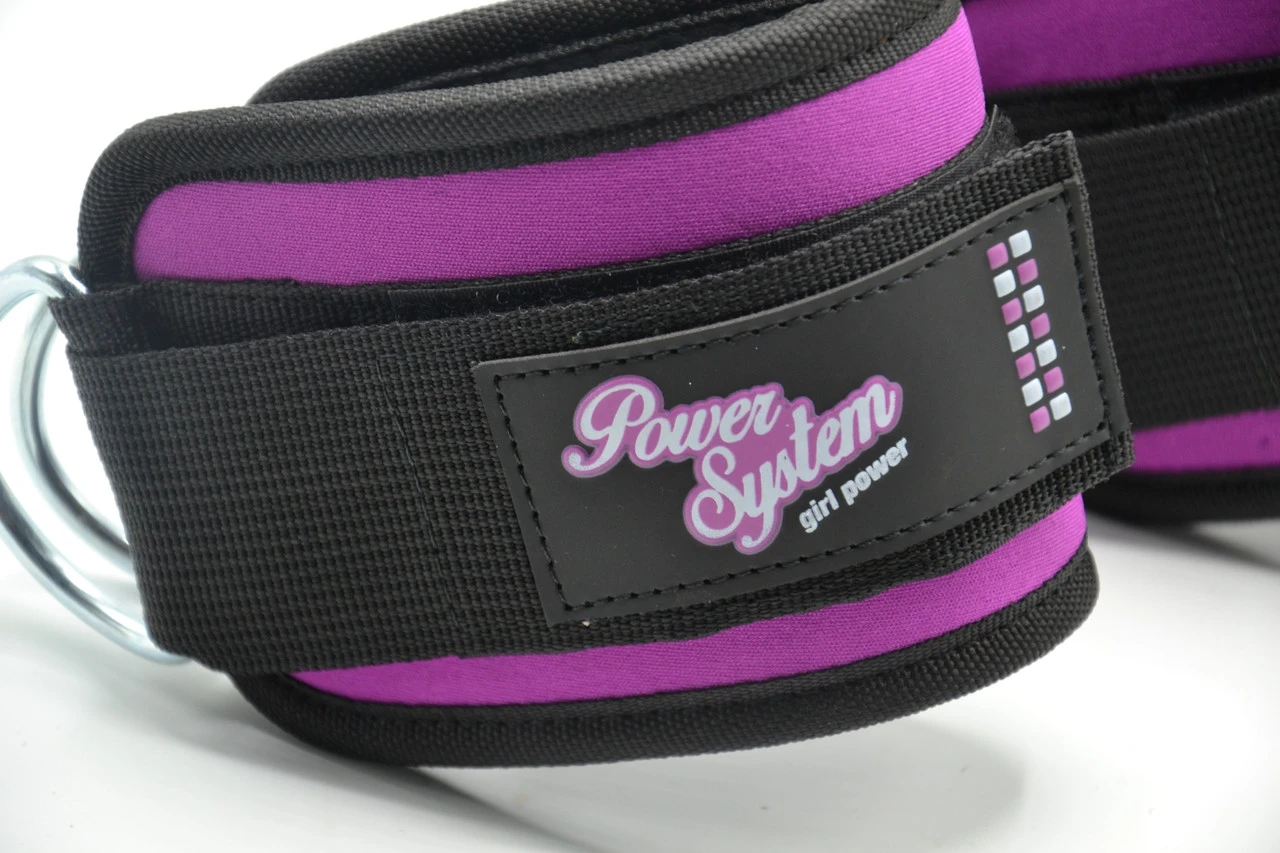 Манжети на щиколотку Power System PS-3450 Ankle Strap Gym Babe Purple — фото 6