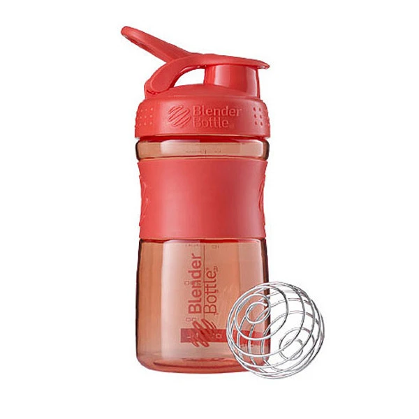 Шейкер спортивний (пляшка) BlenderBottle SportMixer Flip 20oz/590ml Coral — фото 2