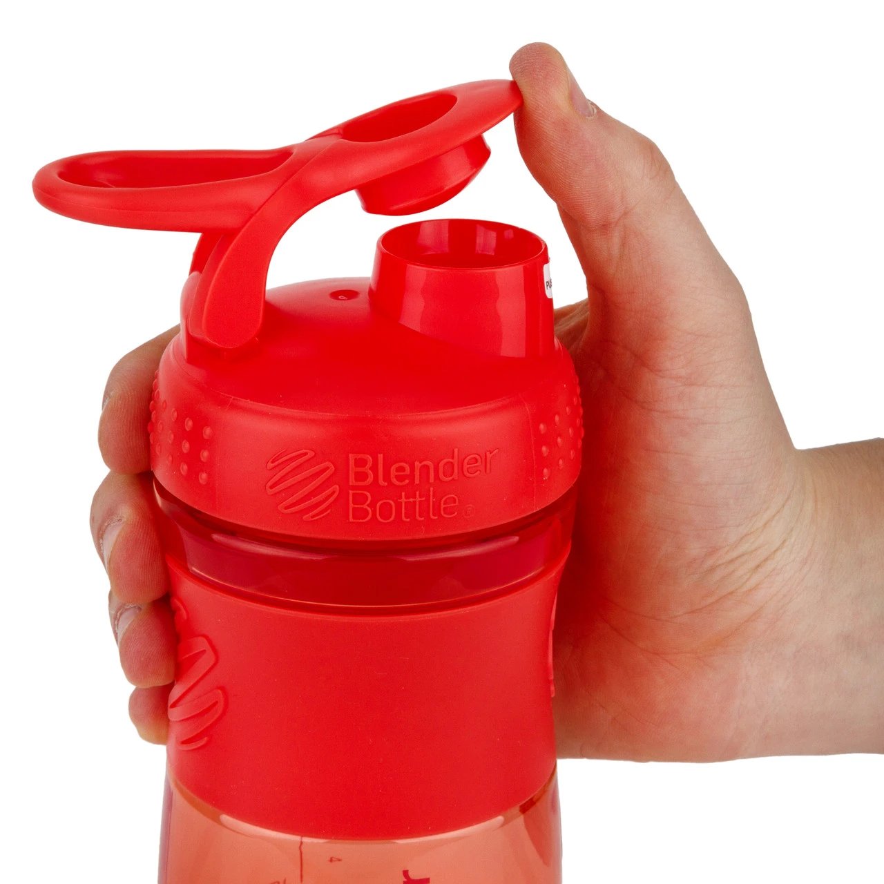 Шейкер спортивний (пляшка) BlenderBottle SportMixer Flip 20oz/590ml Coral — фото 4