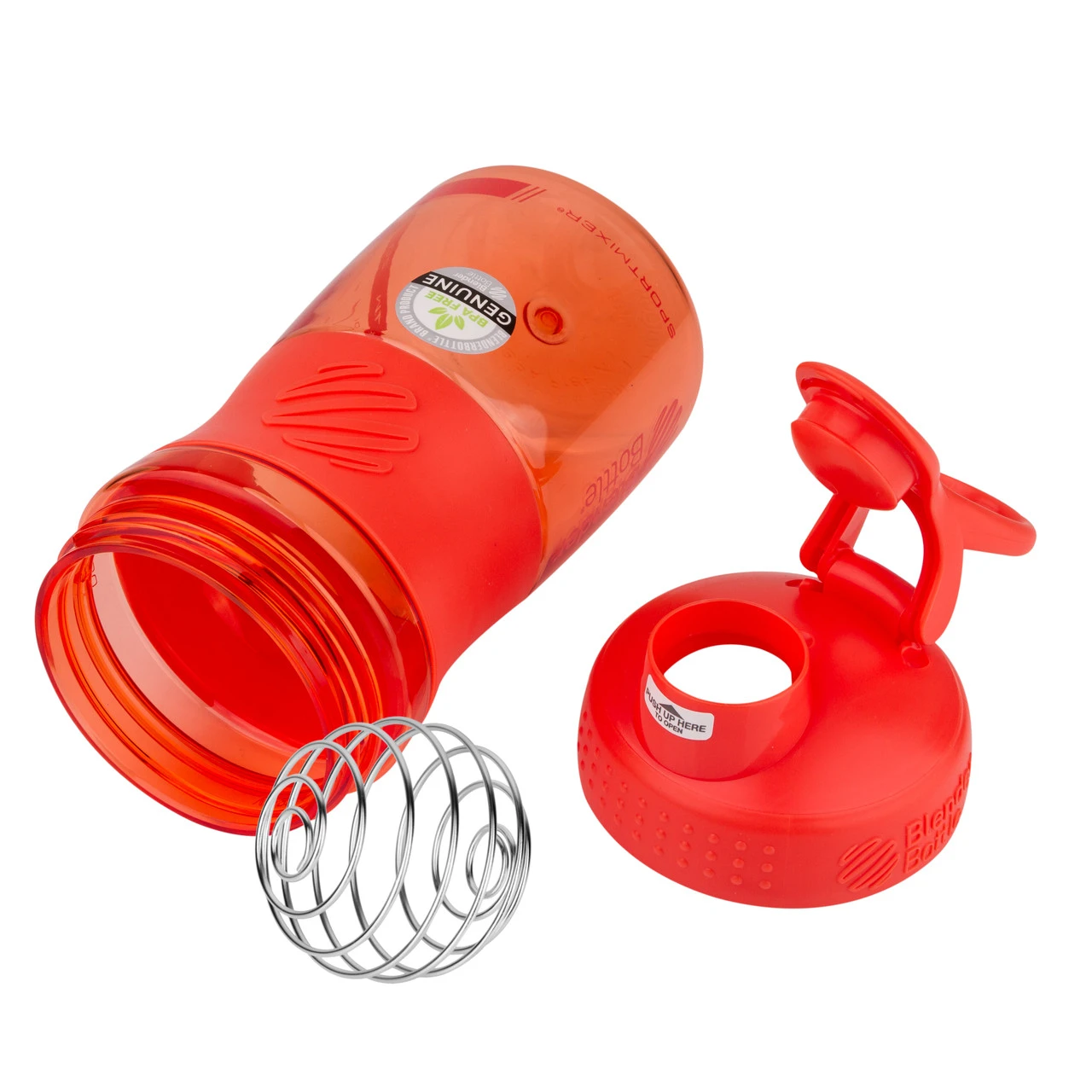 Шейкер спортивний (пляшка) BlenderBottle SportMixer Flip 20oz/590ml Coral — фото 7