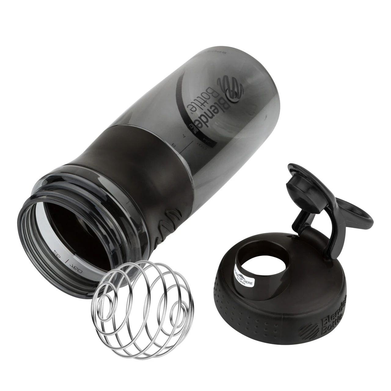 Шейкер спортивний (пляшка) BlenderBottle SportMixer Flip 28oz/820ml Black — фото 7