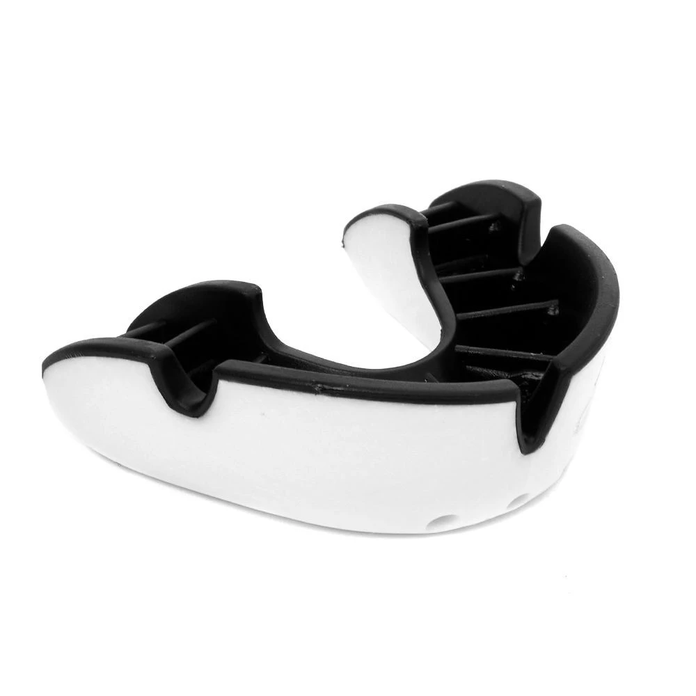 Капа OPRO Silver доросла (вік 11+) White/Black (art.102502005) — фото 5