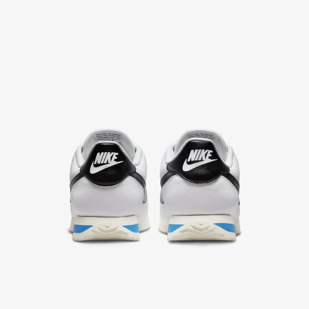 Кросівки чоловічі Nike Cortez White And Black DM4044-100, 46 — фото 23