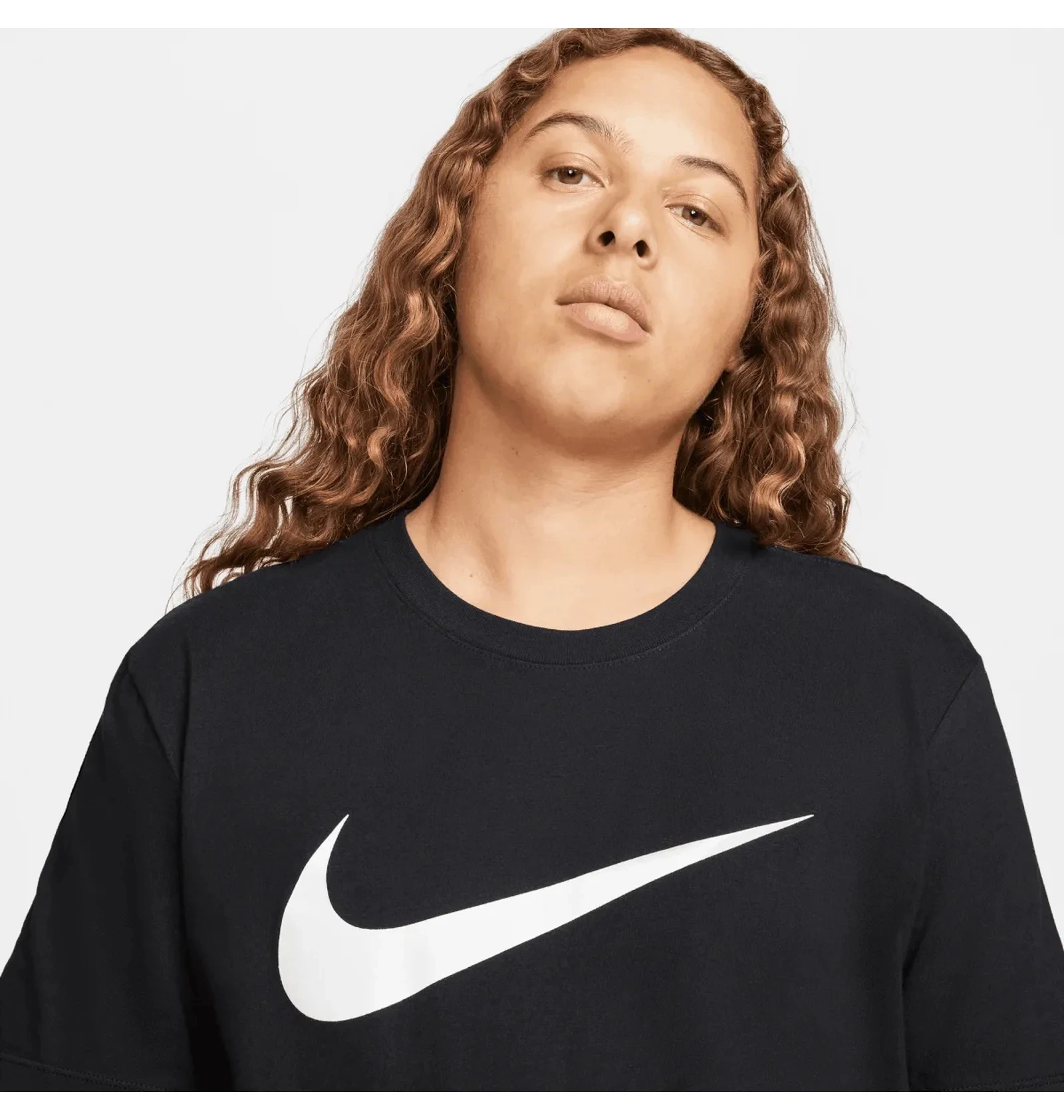 Футболка чоловіча Nike Swoosh Sportswear Black (DX1983-010) — фото 4