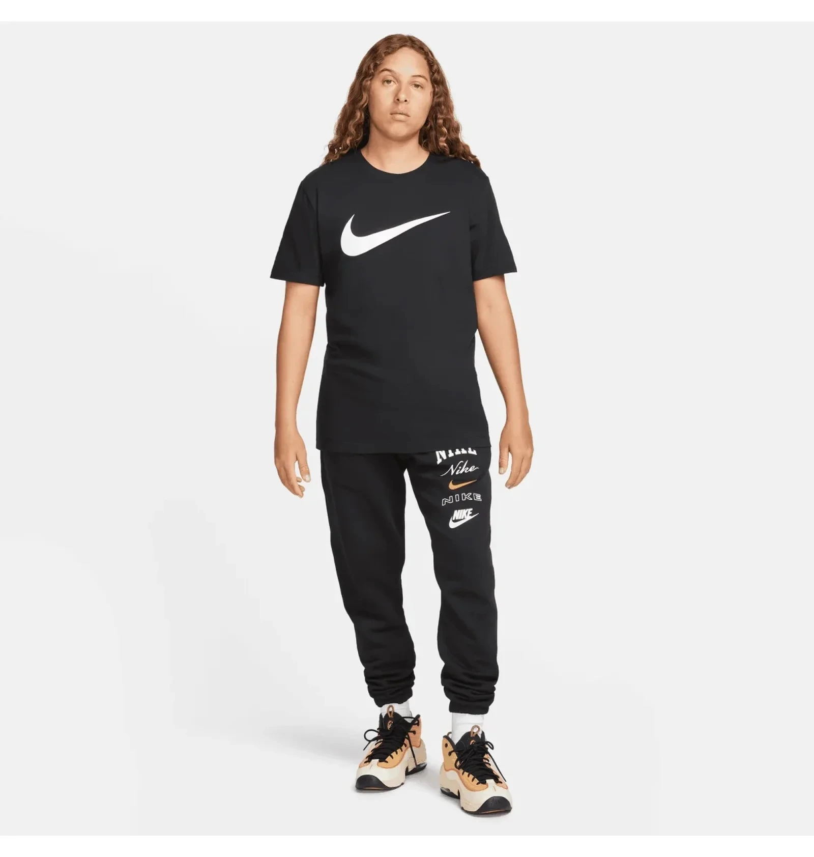 Футболка чоловіча Nike Swoosh Sportswear Black (DX1983-010) — фото 5