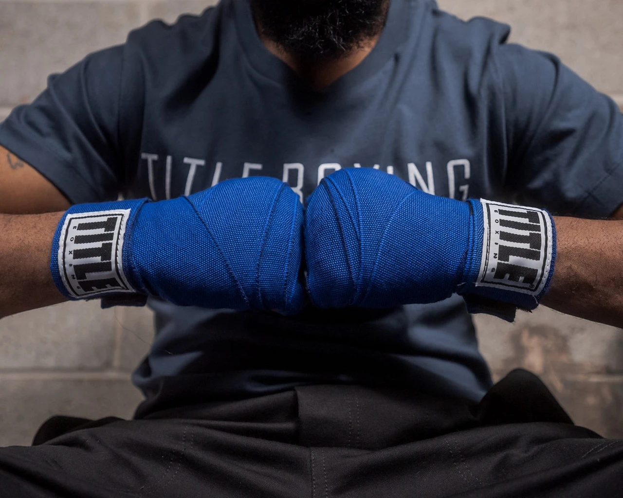 Бинти для боксу TITLE Boxing Select 180" Semi Elastic Mexican Royal (4.5м.) — фото 4