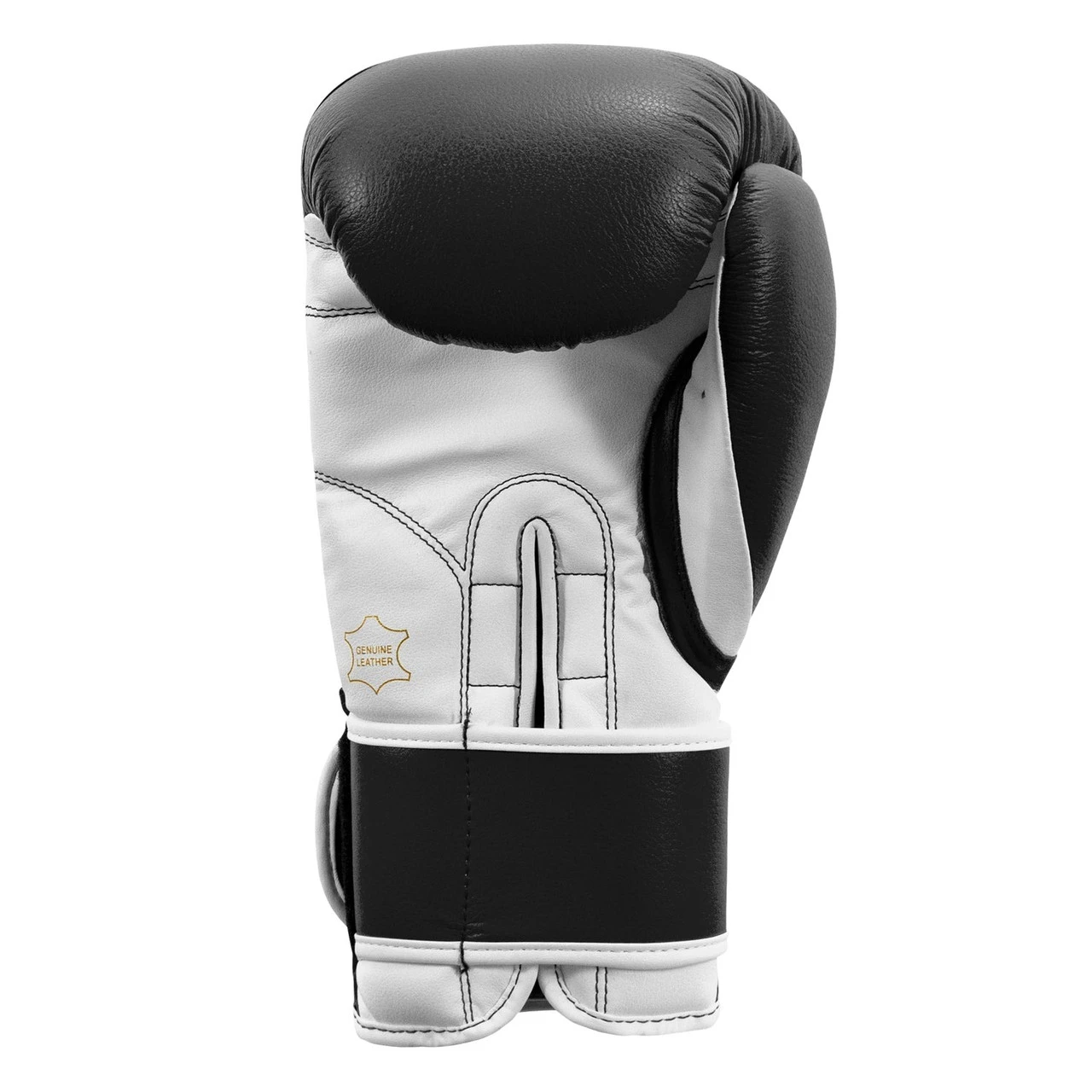 Боксерські рукавиці TITLE Boxing Pro Style Leather Gloves3.0 Black/White 14 oz (бинти 4м. в комплекті) — фото 9