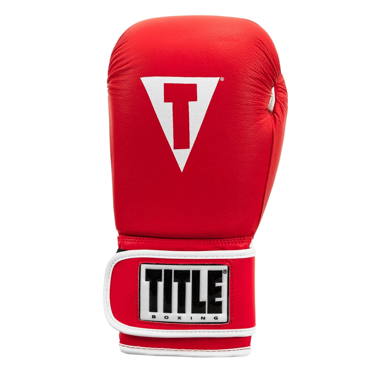 Боксерські рукавиці TITLE Boxing Pro Style Leather Gloves3.0 Red/White 16 oz (бинти 4м. в комплекті) — фото 6