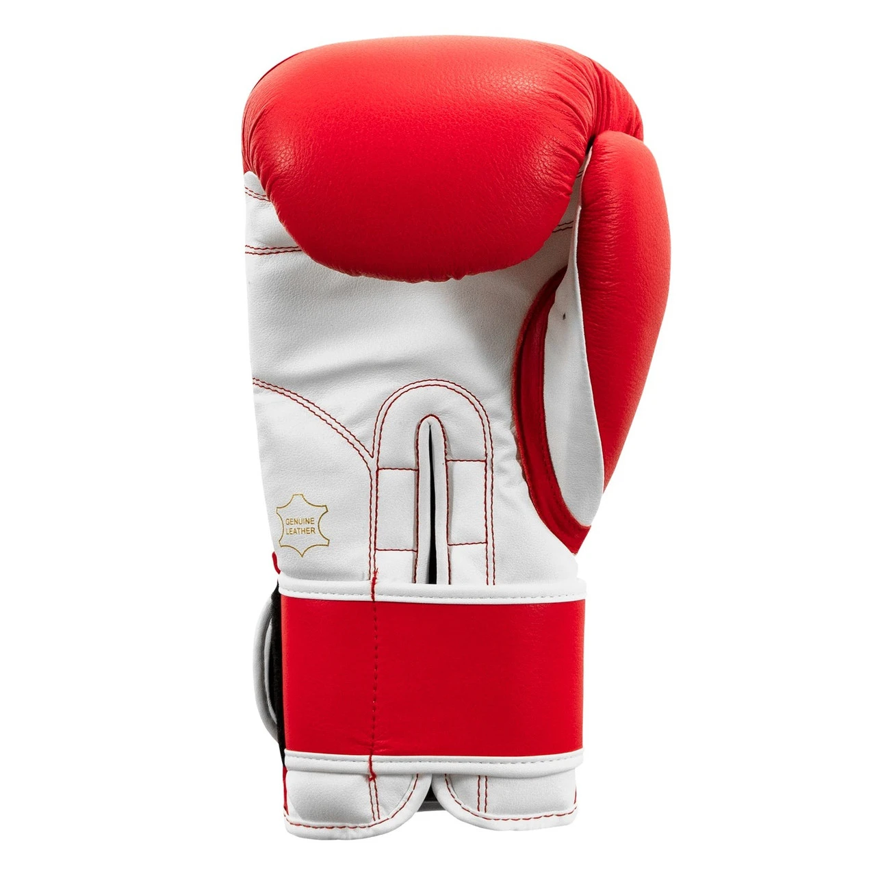 Боксерські рукавиці TITLE Boxing Pro Style Leather Gloves3.0 Red/White 16 oz (бинти 4м. в комплекті) — фото 7