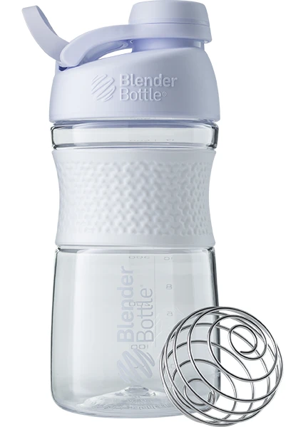 Шейкер спортивний (пляшка) BlenderBottle SportMixer Twist 20oz/590ml White — фото 2