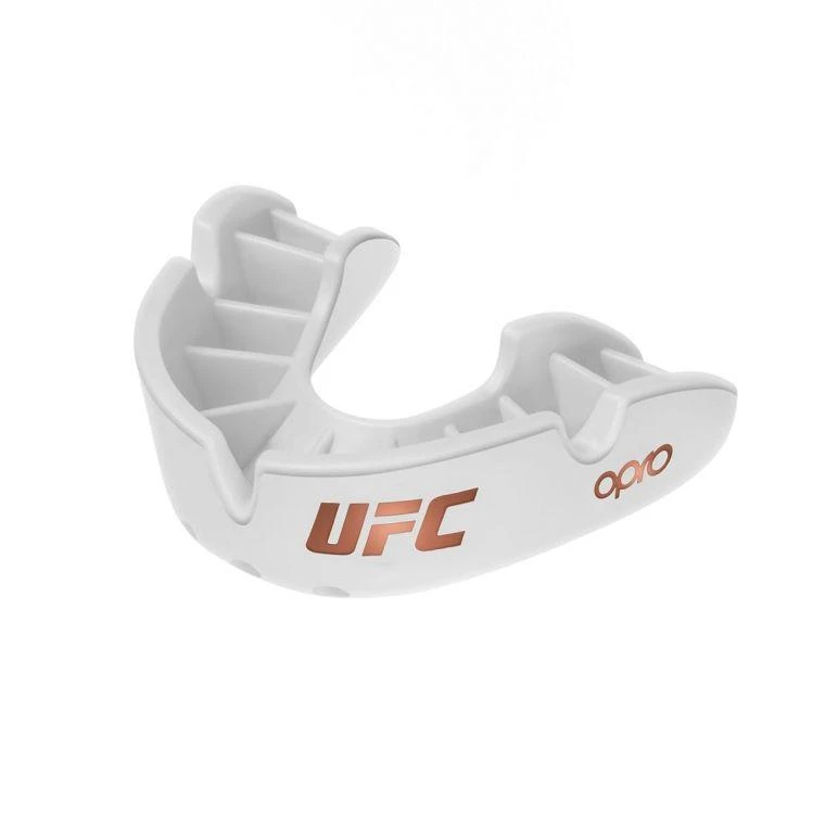 Капа OPRO Bronze UFC доросла (вік 11+) White (ufc.102512003) — фото 6