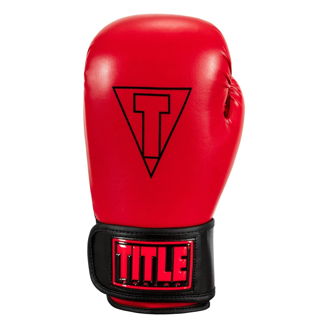Боксерські рукавиці TITLE Boxing Vegan Gloves Red/Black 16 oz (капа в комплекті) — фото 6